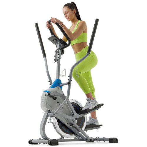 Орбитрек  Hop-Sport HS-400b Icon 2в1 silver - фото №7